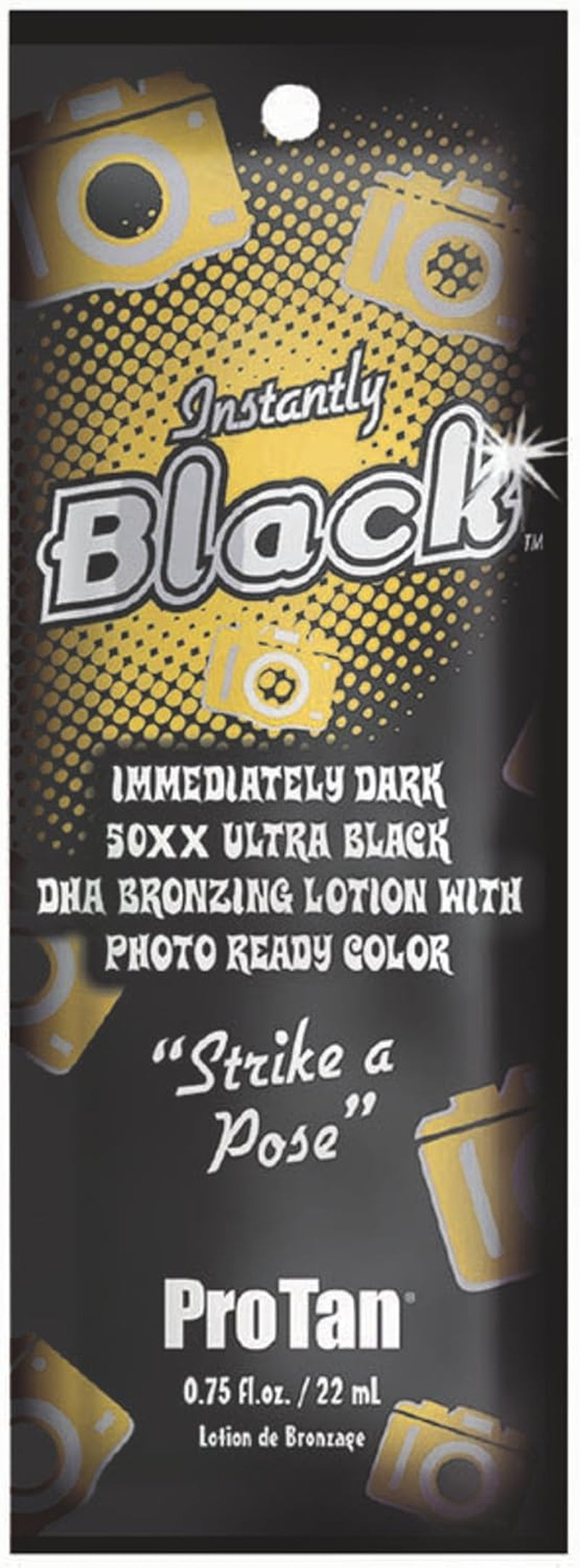 Protan 50XX Instantly Black DHA Bronzing Lotion, Ultra Black 250 Ml