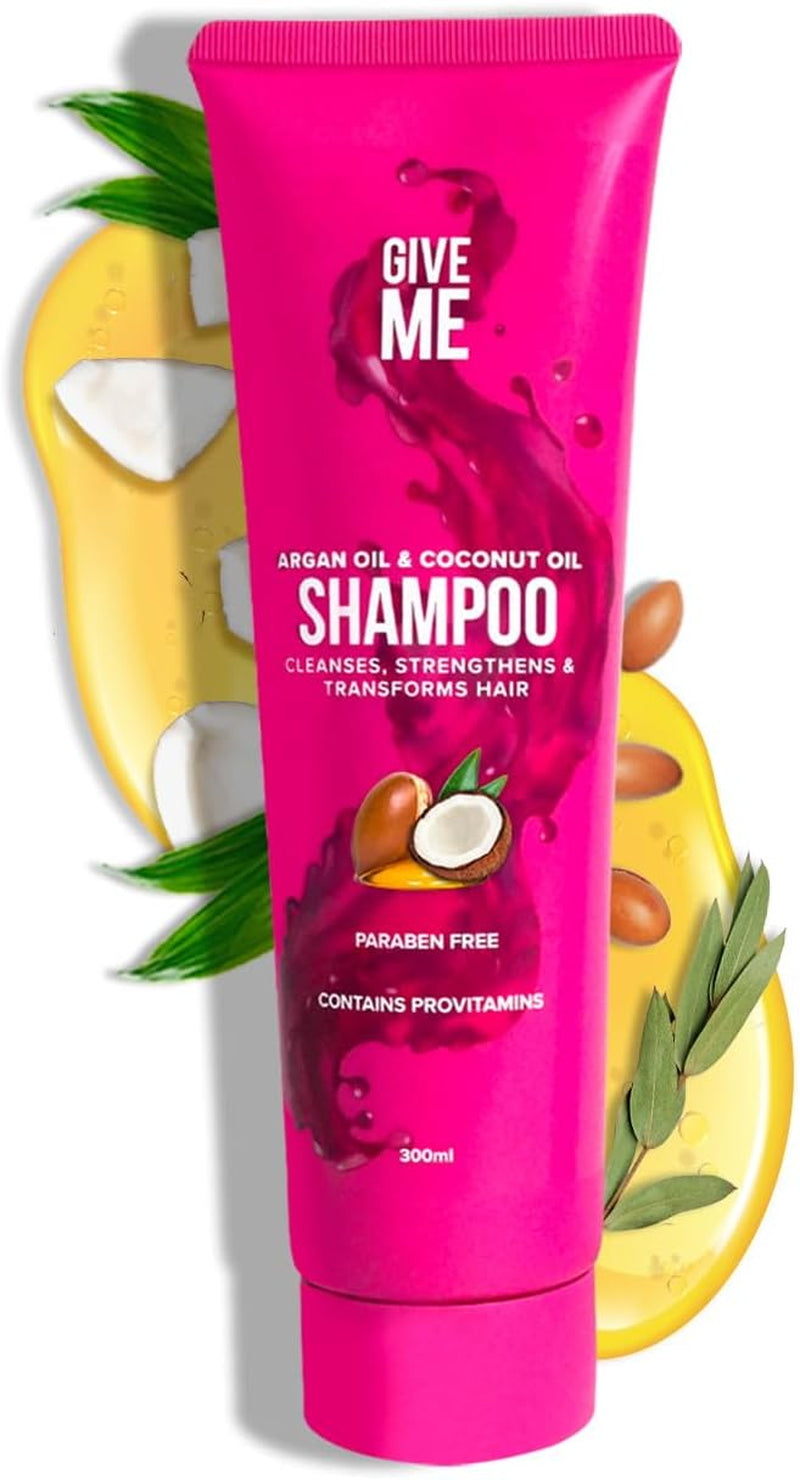 Cosmetics Shampoo, Cleanses, Nourishes & Strengthens, Reducing Hair Loss and Brittleness with Argan, Coconut & Macadamia Oil, plus Betaine Provitamins B5, Paraben Free