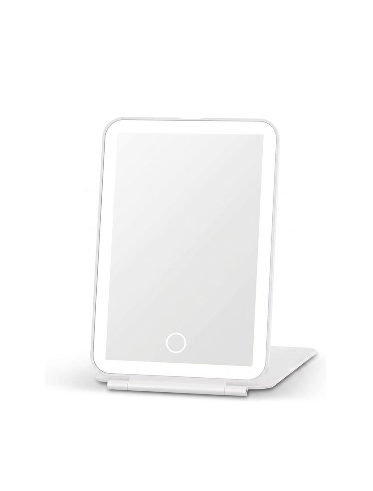 LED Light Travel Mirror - White