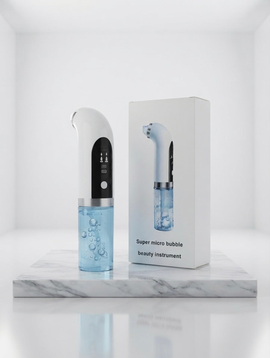 Black Pore Vacuum Cleaner - White