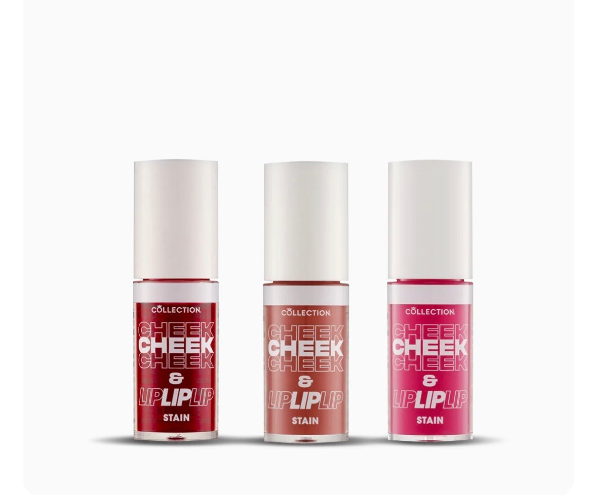 Collection Lip & Cheek Stain 3 Pack - Rosie