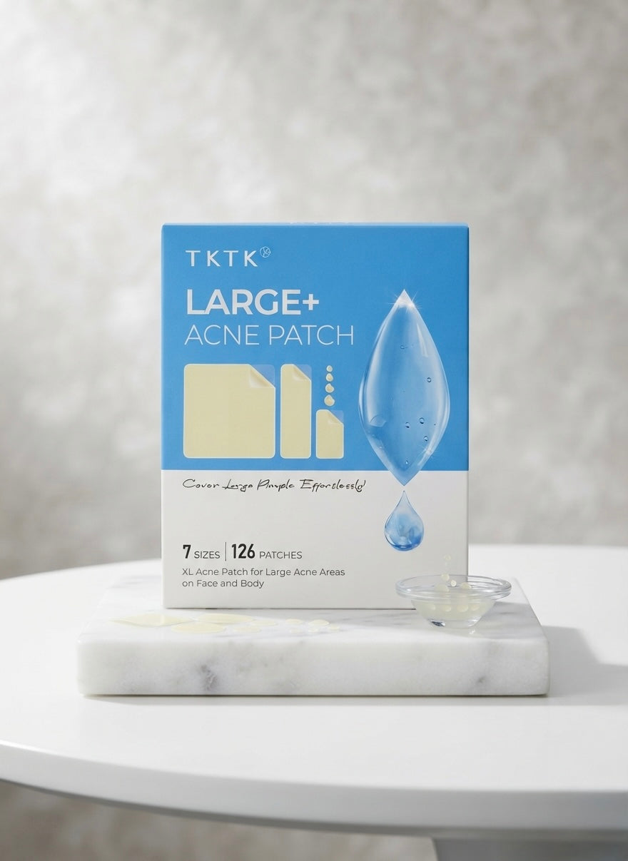 TKTK Large Pimple Patches, Zit Breakouts - Variety Pack