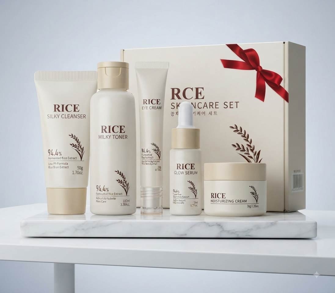 Rice Glass Skin Care Set