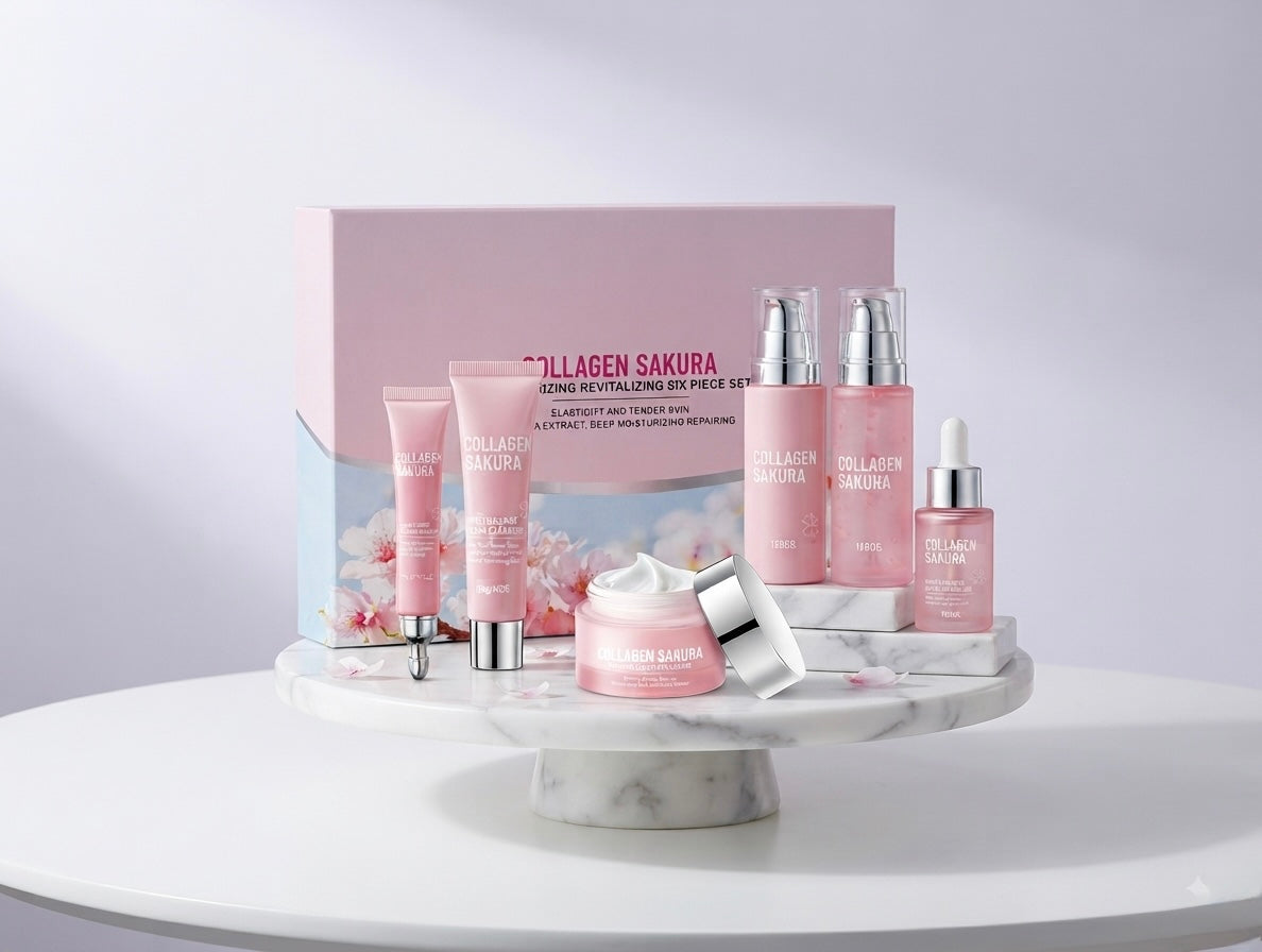 Sakura Skin Care Set 6 PCS Set