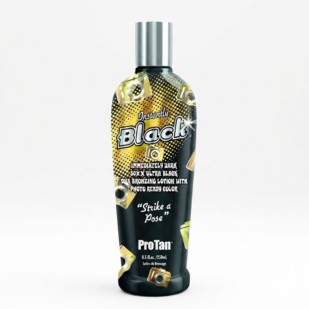 Protan 50XX Instantly Black DHA Bronzing Lotion - Ultra Black 250 Ml