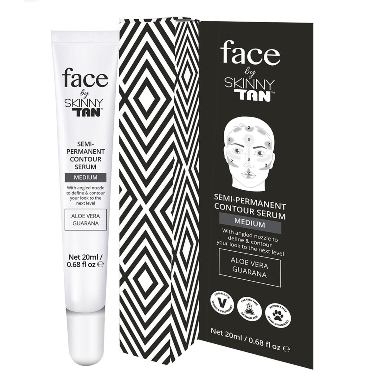 Skinny Tan Face Serum Dark - 20 Ml