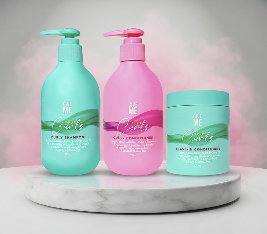 Give Me Four Curls Conditioner, Sulphate and Silicone Free - Castor Jojoba and Coconut Oil