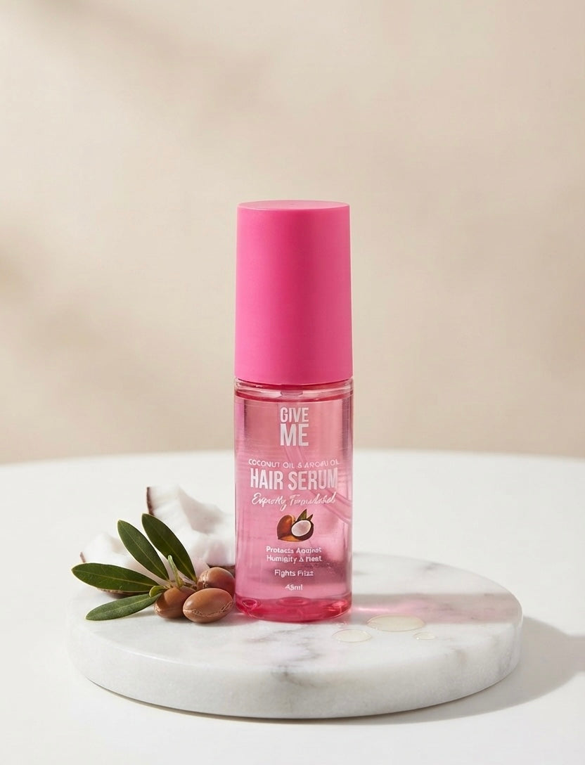 Give Me Hair Serum, Frizz Tamer - Coconut and Argan Oil